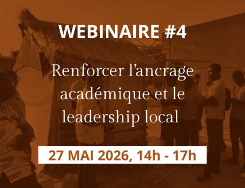 RHUF – Webinaire #4 – « Renforcer l’ancrage académique et le leadership local »