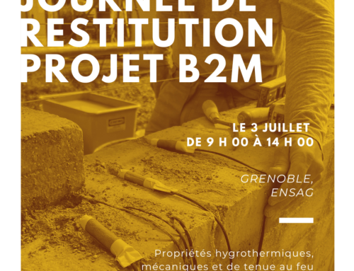 Journée de restitution du projet B2M (Grenoble, 3 juillet 2026)