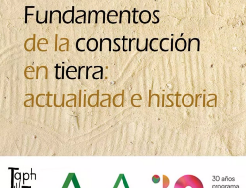 Formation spécialisée « Les fondements de la construction en terre. Actualité et histoire » (Séville, 21 sept. > 29 oct.)